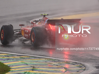 During the Formula 1 Lenovo Grande Premio De Sao Paulo 2024 in Sao Paulo, Brazil, on November 3, 2024. (