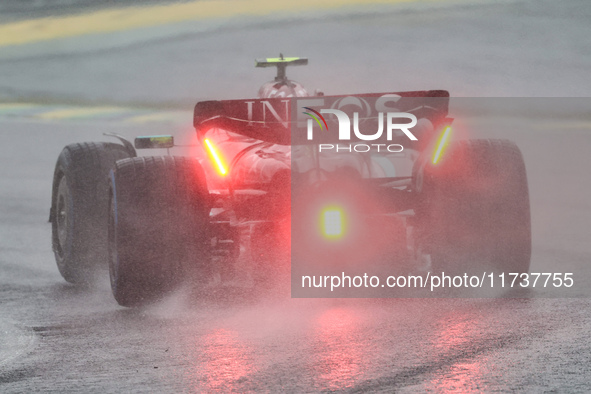 Lewis Hamilton of the UK drives the (44) Mercedes-AMG Petronas F1 Team F1 W15 E Performance Mercedes during the Formula 1 Lenovo Grande Prem...