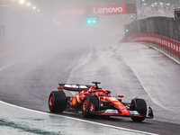 Charles Leclerc of Monaco drives the (16) Scuderia Ferrari SF-24 Ferrari during the Formula 1 Lenovo Grande Premio De Sao Paulo 2024 in Sao...