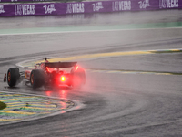 Charles Leclerc of Monaco drives the (16) Scuderia Ferrari SF-24 Ferrari during the Formula 1 Lenovo Grande Premio De Sao Paulo 2024 in Sao...