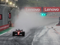 Charles Leclerc of Monaco drives the (16) Scuderia Ferrari SF-24 Ferrari during the Formula 1 Lenovo Grande Premio De Sao Paulo 2024 in Sao...