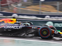 Max Verstappen of the Netherlands drives the Oracle Red Bull Racing RB20 Honda RBPT during the Formula 1 Lenovo Grande Premio De Sao Paulo 2...