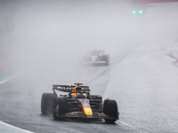 Max Verstappen of the Netherlands drives the Oracle Red Bull Racing RB20 Honda RBPT during the Formula 1 Lenovo Grande Premio De Sao Paulo 2...