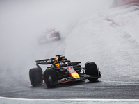 Max Verstappen of the Netherlands drives the Oracle Red Bull Racing RB20 Honda RBPT during the Formula 1 Lenovo Grande Premio De Sao Paulo 2...