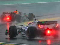 Max Verstappen of the Netherlands drives the Oracle Red Bull Racing RB20 Honda RBPT during the Formula 1 Lenovo Grande Premio De Sao Paulo 2...