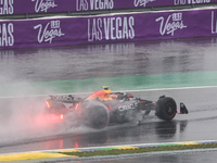 Sergio Perez of Mexico drives the (11) Oracle Red Bull Racing RB20 Honda RBPT during the Formula 1 Lenovo Grande Premio De Sao Paulo 2024 in...