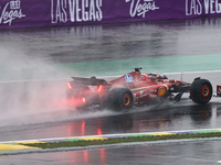 Charles Leclerc of Monaco drives the (16) Scuderia Ferrari SF-24 Ferrari during the Formula 1 Lenovo Grande Premio De Sao Paulo 2024 in Sao...