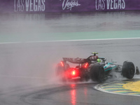 Lewis Hamilton of the UK drives the (44) Mercedes-AMG Petronas F1 Team F1 W15 E Performance Mercedes during the Formula 1 Lenovo Grande Prem...