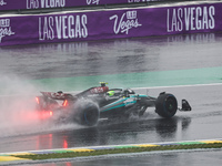 Lewis Hamilton of the UK drives the (44) Mercedes-AMG Petronas F1 Team F1 W15 E Performance Mercedes during the Formula 1 Lenovo Grande Prem...