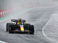 Max Verstappen of the Netherlands drives the Oracle Red Bull Racing RB20 Honda RBPT during the Formula 1 Lenovo Grande Premio De Sao Paulo 2...