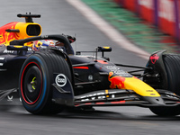 Max Verstappen of the Netherlands drives the Oracle Red Bull Racing RB20 Honda RBPT during the Formula 1 Lenovo Grande Premio De Sao Paulo 2...