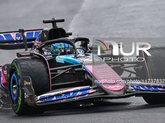 During the Formula 1 Lenovo Grande Premio De Sao Paulo 2024 in Sao Paulo, Brazil, on November 3, 2024. (