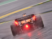 Oscar Piastri of Australia drives the (81) McLaren F1 Team MCL38 Mercedes during the Formula 1 Lenovo Grande Premio De Sao Paulo 2024 in Sao...