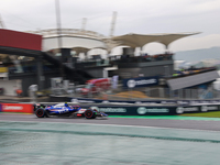 Yuki Tsunoda of Japan drives the (22) Visa Cash app RB VCARB01 Honda RBPT during the Formula 1 Lenovo Grande Premio De Sao Paulo 2024 in Sao...