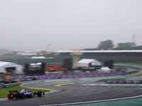 Yuki Tsunoda of Japan drives the (22) Visa Cash app RB VCARB01 Honda RBPT during the Formula 1 Lenovo Grande Premio De Sao Paulo 2024 in Sao...