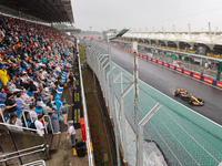 Oscar Piastri of Australia drives the (81) McLaren F1 Team MCL38 Mercedes during the Formula 1 Lenovo Grande Premio De Sao Paulo 2024 in Sao...