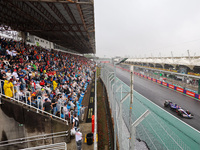 Liam Lawson of New Zealand drives the (30) Visa Cash app RB VCARB01 Honda RBPT during the Formula 1 Lenovo Grande Premio De Sao Paulo 2024 i...