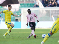 Claudio Gomes of Palermo FC plays during the Serie B match between Palermo and Cittadella at the Stadio ''Renzo Barbera'' in Palermo, Italy,...