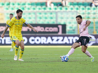 Federico Di Francesco of Palermo FC is in action during the Serie B match between Palermo and Cittadella at the Stadio ''Renzo Barbera'' in...