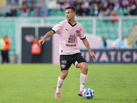 Valerio Verre of Palermo FC is in action during the Serie B match between Palermo and Cittadella at the Stadio ''Renzo Barbera'' in Palermo,...