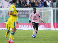 Claudio Gomes of Palermo FC plays during the Serie B match between Palermo and Cittadella at the Stadio ''Renzo Barbera'' in Palermo, Italy,...