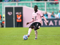 Claudio Gomes of Palermo FC plays during the Serie B match between Palermo and Cittadella at the Stadio ''Renzo Barbera'' in Palermo, Italy,...