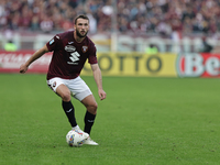 Sebastian Walukiewicz participates in the Serie A 2024-2025 match between Torino and Fiorentina in Torino, Italy, on November 3, 2024. (