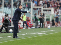 Raffaele Palladino participates in the Serie A 2024-2025 match between Torino and Fiorentina in Torino, Italy, on November 3, 2024. (