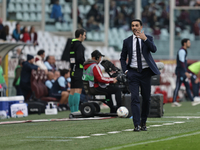 Raffaele Palladino participates in the Serie A 2024-2025 match between Torino and Fiorentina in Torino, Italy, on November 3, 2024. (