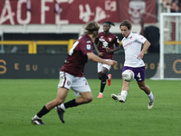 Edoardo Bove participates in the Serie A 2024-2025 match between Torino and Fiorentina in Torino, Italy, on November 3, 2024. (