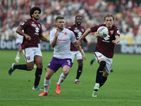 Lucas Beltran participates in the Serie A 2024-2025 match between Torino and Fiorentina in Torino, Italy, on November 3, 2024. (