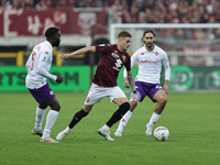 Ivan Ili? participates in the Serie A 2024-2025 match between Torino and Fiorentina in Torino, Italy, on November 3, 2024. (