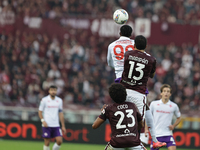 Christian Kouame during the Serie A 2024-2025 match between Torino and Fiorentina in Torino, Italy, on November 3, 2024 (