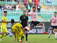 Roberto Insigne of Palermo FC is in action during the Serie B match between Palermo and Cittadella at the Stadio ''Renzo Barbera'' in Palerm...