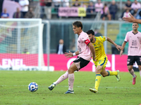 Jacopo Segre of Palermo FC plays during the Serie B match between Palermo and Cittadella at the Stadio ''Renzo Barbera'' in Palermo, Italy,...