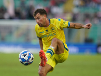 Andrea Magrassi of As Cittadella is in action during the Serie B match between Palermo and Cittadella at the Stadio Renzo Barbera in Palermo...