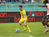 Luca Pandolfi of As Cittadella is in action during the Serie B match between Palermo and Cittadella at the Stadio ''Renzo Barbera'' in Paler...