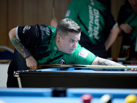 A Blackball female player from the Blackball Federation of Ireland ladies national team performs during one of the events at the inaugural I...