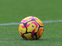 A general view of a Hi-Vis Winter Premier League Flight Nike Football during the Premier League match between Newcastle United and Arsenal a...