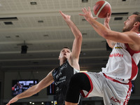 Stefano Tonut of EA7 Emporio Armani Milano is in action during the match between Dolomiti Energia Trentino and EA7 Emporio Armani Milano, re...