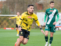 Goku Roman participates in the game between Wieczysta Krakow and Olimpia Grudziadz in Krakow, Poland, on November 3, 2024. This is a Betclic...