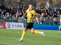 Jacek Goralski participates in the game between Wieczysta Krakow and Olimpia Grudziadz in Krakow, Poland, on November 3, 2024. This is a Bet...