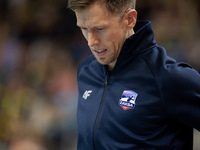 David Smith participates in a match of the PLUS Liga between Stal Nysa and ZAKSA Kedzierzyn Kozle in Nysa, Poland, on November 3, 2024. (