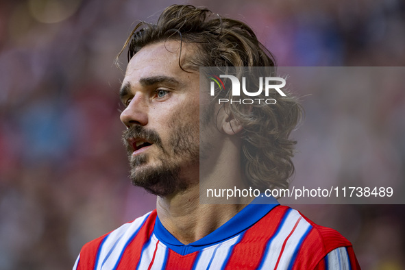 Antoine Griezmann of Atletico de Madrid is seen during the La Liga EA Sports 2024/25 football match between Atletico de Madrid and UD Las Pa...