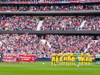 During the La Liga EA Sports 2024/25 football match between Atletico de Madrid and UD Las Palmas at Estadio Riyadh Air Metropolitano in Madr...