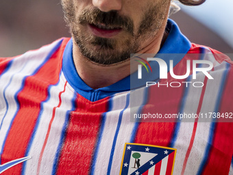 Antoine Griezmann of Atletico de Madrid is seen during the La Liga EA Sports 2024/25 football match between Atletico de Madrid and UD Las Pa...