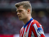 Alexander Sorloth of Atletico de Madrid is seen during the La Liga EA Sports 2024/25 football match between Atletico de Madrid and UD Las Pa...