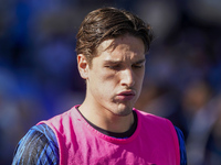 Nicolo Zaniolo of Atalanta BC during the Serie A match between SSC Napoli and Atalanta BC at Stadio Diego Armando Maradona Naples Italy on 3...