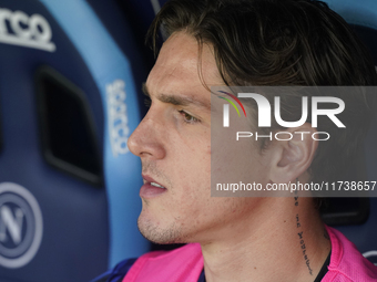 Nicolo Zaniolo of Atalanta BC during the Serie A match between SSC Napoli and Atalanta BC at Stadio Diego Armando Maradona Naples Italy on 3...