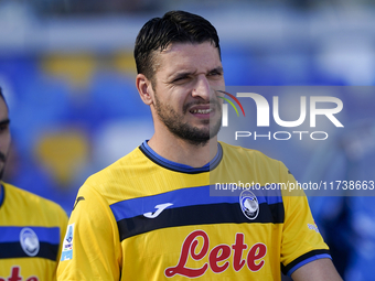 Berat Djimsiti of Atalanta BC during the Serie A match between SSC Napoli and Atalanta BC at Stadio Diego Armando Maradona Naples Italy on 3...